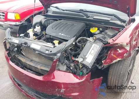 2017 Dodge Grand Caravan Gt из США, поврежденный, VIN 2C4RDGEG9HR606196